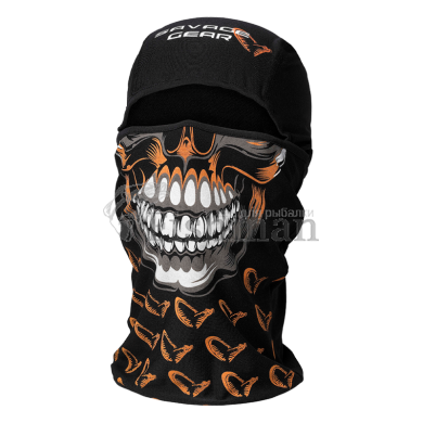 Savage Gear Skull Balaclava One Size Black, Ченый, вільний