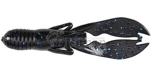 Jackall Sasuteki Craw 5", Black Blue Flake