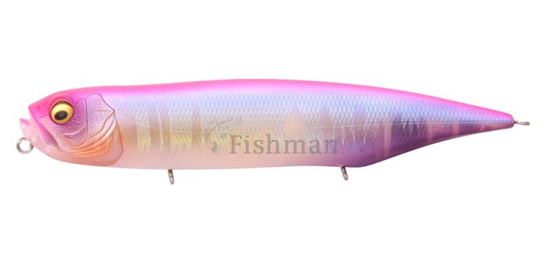 Megabass Dog-X Diamante Rattle, Pink Back Frozen Hasu