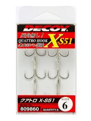 Decoy X-S51, 6, четверной, 10