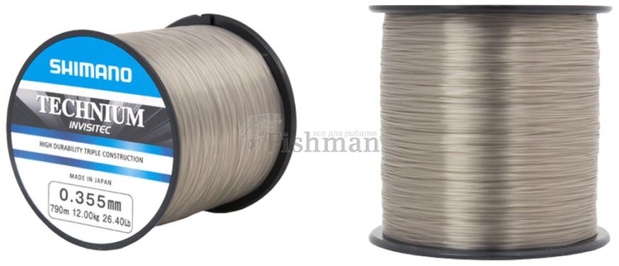Shimano Technium Invisitec 1920m Premium Box, 0.225 мм., 5,35 кг