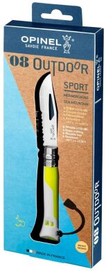 Opinel №8 Outdoor Fluo Yellow