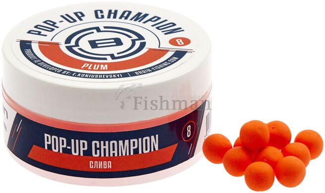 Brain Champion Pop-Up Plum (слива), 10, 34, floating