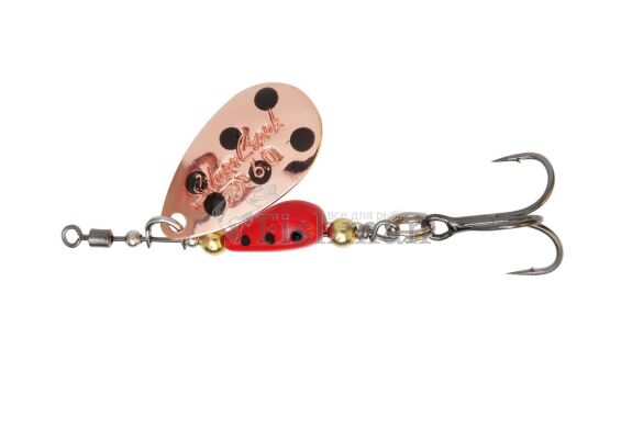 Daiwa Silver Creek Spinner 9g, Copper Ladybug