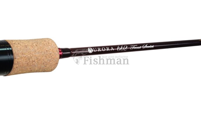 ZEMEX AURORA trout series, 622UL, 188, 2, 95, 91, 0.3 - 5.0, #0.1 - 0.3 PE, Moderate