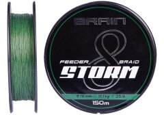 Brain Storm 8X green, 0,06 мм, 3,62 кг.(8 lb)