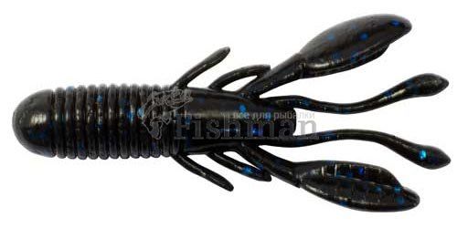 Jackall Cover Craw 2", Black Blue Flake