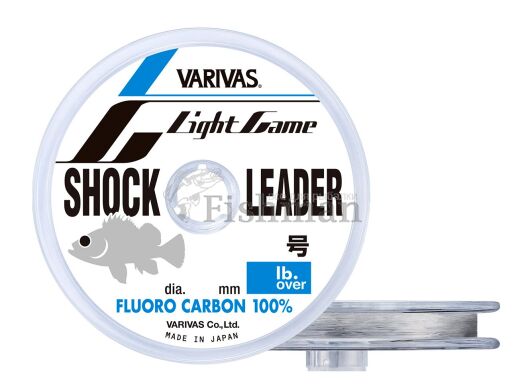 Varivas Light Game Shock Leader Fluoro, 0.148 мм.(#0.8), 1.36 кг.(3 lb)