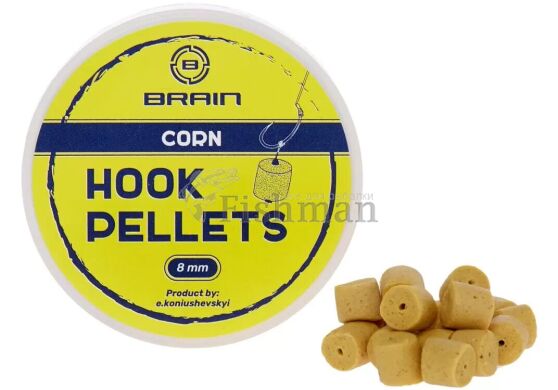 Brain Hook Pellets Corn, 12, 70