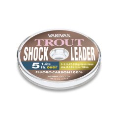 Varivas Trout Shock Leader Fluoro 30m, 0.128 мм.(#0.6), 1.13 кг(2.5 lb)