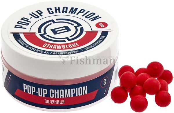 Brain Champion Pop-Up Strawberry (клубника), 10, 34, floating
