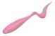 Jackall Rhythm Curly 5", Bubble Gum Pink/Pearl White