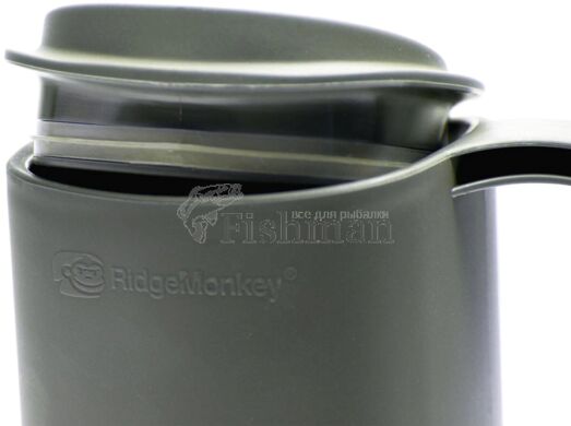 RidgeMonkey ThermoMug, Зелений, Зелений, Gunmetal green