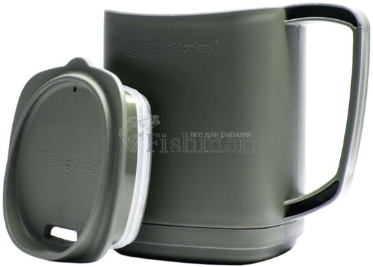 RidgeMonkey ThermoMug, Зелений, Зелений, Gunmetal green