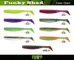Frapp Funky Shad 6.9", 21