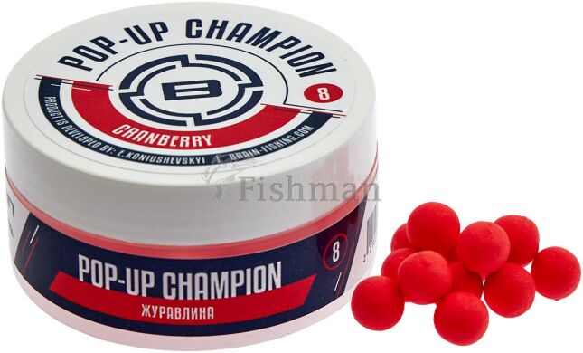 Brain Champion Pop-Up Сranberry (клюква), 10, 34, floating