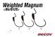 Decoy Worm126 Weighted Magnum, 3, 6/0