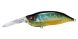 Megabass IXI SHAD TYPE-3, Clear Hot Tiger