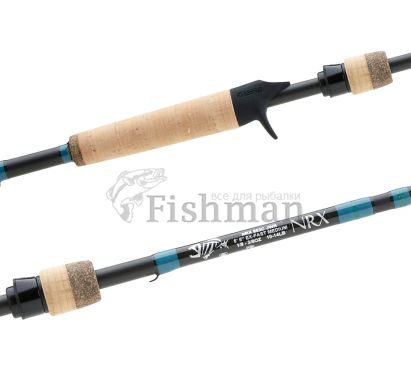 GLoomis NRX Jig & Worm Casting, NRX 804C JWR, 203, 1, 203, 8.25 - 21.0, #0.8 - 1.5 PE, Fast