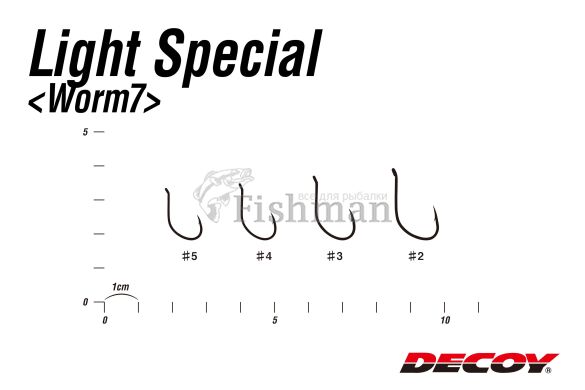 Decoy Worm7 Light Special, 9, 2
