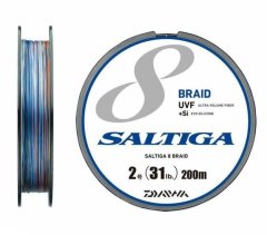 Daiwa Braid UVF Saltiga X8 300m, 0.330 мм.(#4.0), 24.0 кг(53 lb)
