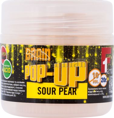 Brain Pop-Up F1 Sour Pear (груша), 10 мм., 20, плаваючий