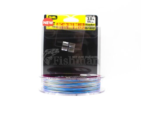 Duel Tx8 300m 5Color, 0.285 мм.(#3.0), 24,5 кг.