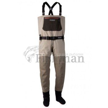 Вэйдерсы Simms G3 Guide Stockingfoot Sterling 3XLS