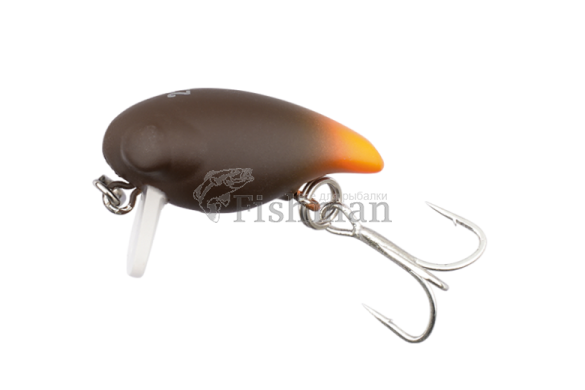 Jackall AreaMan Crank 22F, Mat Pellet/Orange Tail